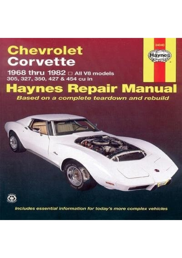 Chevrolet Corvette (1968-1982) Haynes Repair Manual (USA)