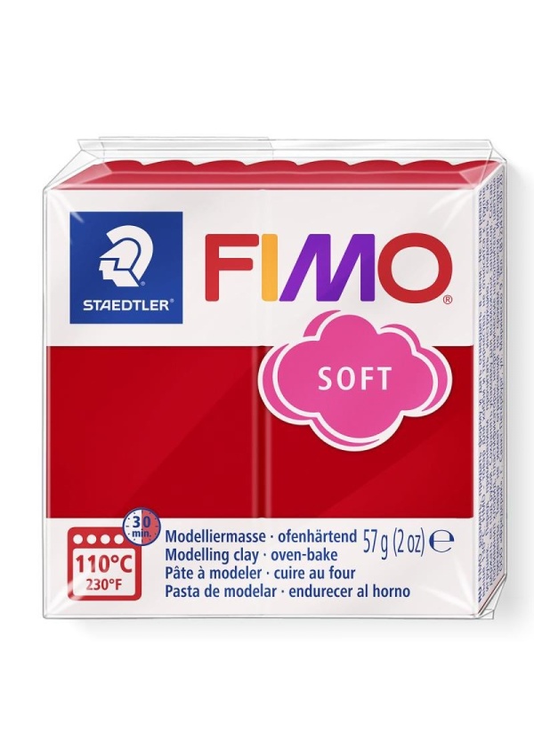 FIMO soft 57g - vánoční červená Kreativní svět s.r.o.