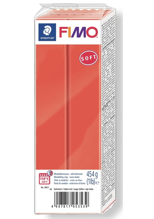 FIMO soft 454 g - červená Kreativní svět s.r.o.