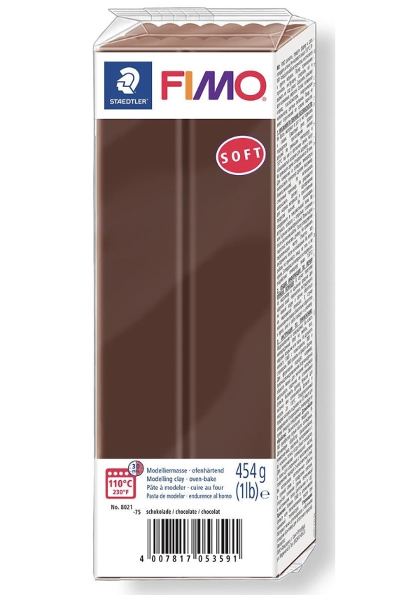 FIMO soft 454 g - čokoládová Kreativní svět s.r.o.