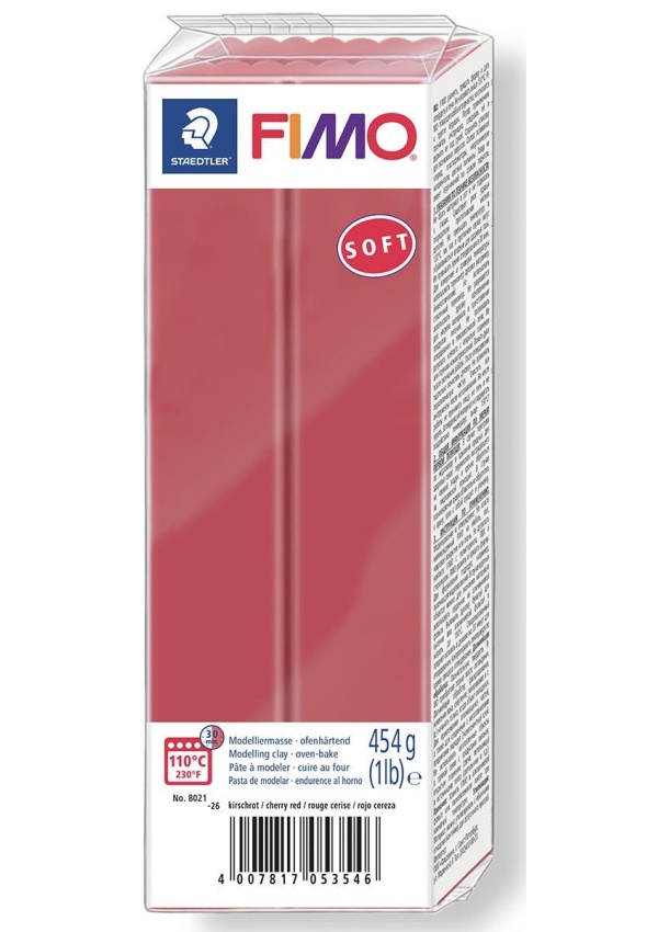 FIMO soft 454 g - tmavě červená Kreativní svět s.r.o.