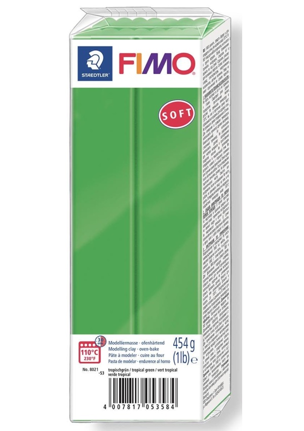 FIMO soft 454 g - zelená Kreativní svět s.r.o.