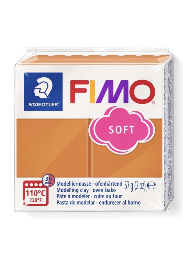 FIMO soft 57g - koňaková