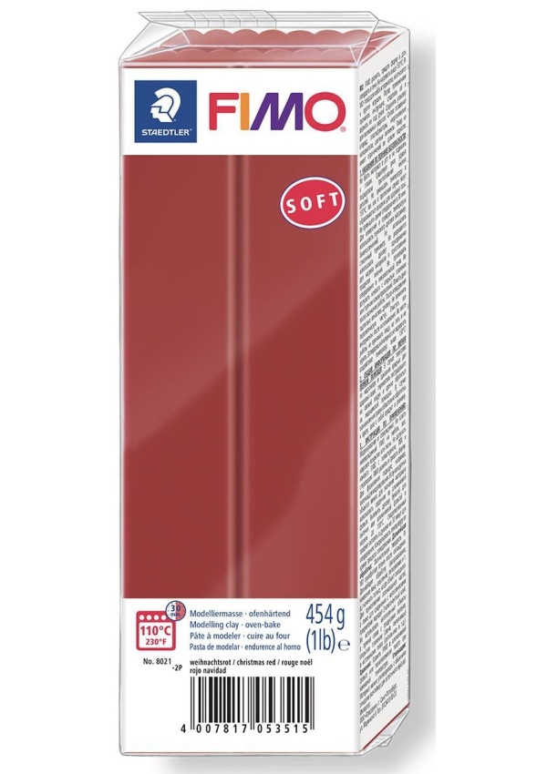 FIMO soft 454 g - vánoční červená Kreativní svět s.r.o.