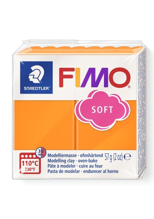 FIMO soft 57g - oranžová
