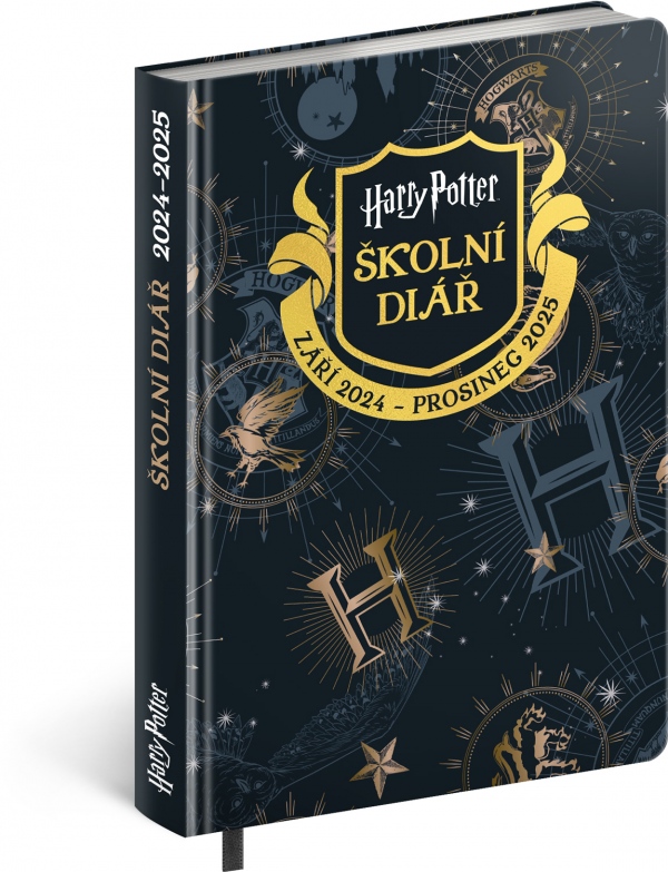 Školní diář Harry Potter (září 2024 – prosinec 2025), 9,8 × 14,5 cm Presco Group