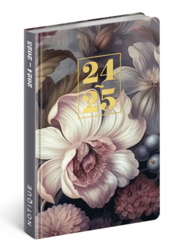 18měsíční diář Petito – Květiny 2024/2025, 11 × 17 cm Presco Group