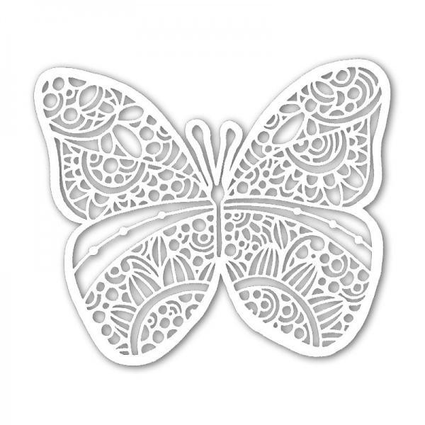 Šablona TCW 6aquot;x6aquot; (15,2x15,2 cm) - Sunny Butterfly Aladine