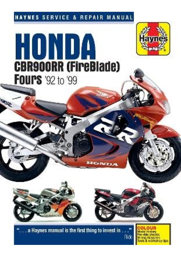 Honda CBR900RR FireBlade (92 - 99) Haynes Repair Manual