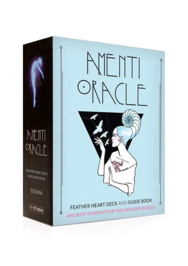 Amenti Oracle Feather Heart Deck and Guide Book, Ancient Wisdom for the Modern World Running Press,U.S.