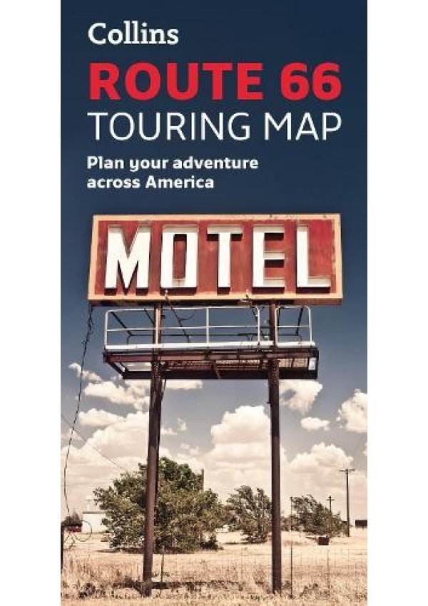 Collins Route 66 Touring Map, Plan Your Adventure Across America HarperCollins Publishers