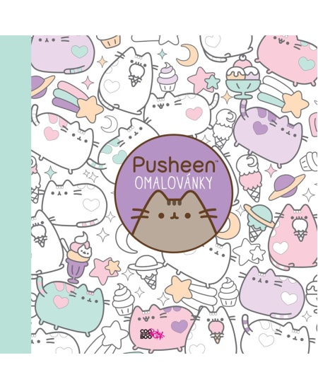 Pusheen - omalovánky