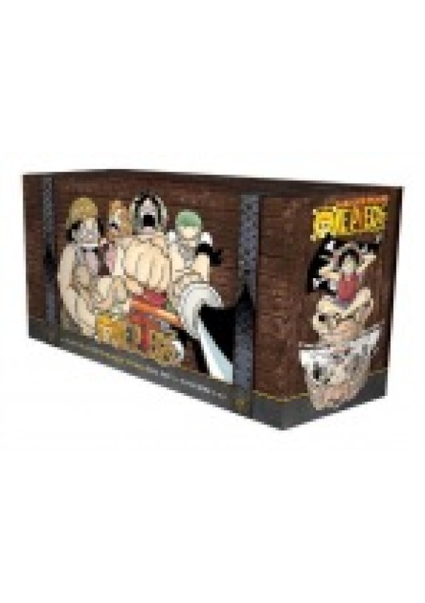 One Piece Box Set 1: East Blue and Baroque Works, Volumes 1-23 with Premium