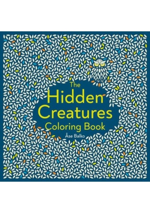 Hidden Creatures Coloring Book