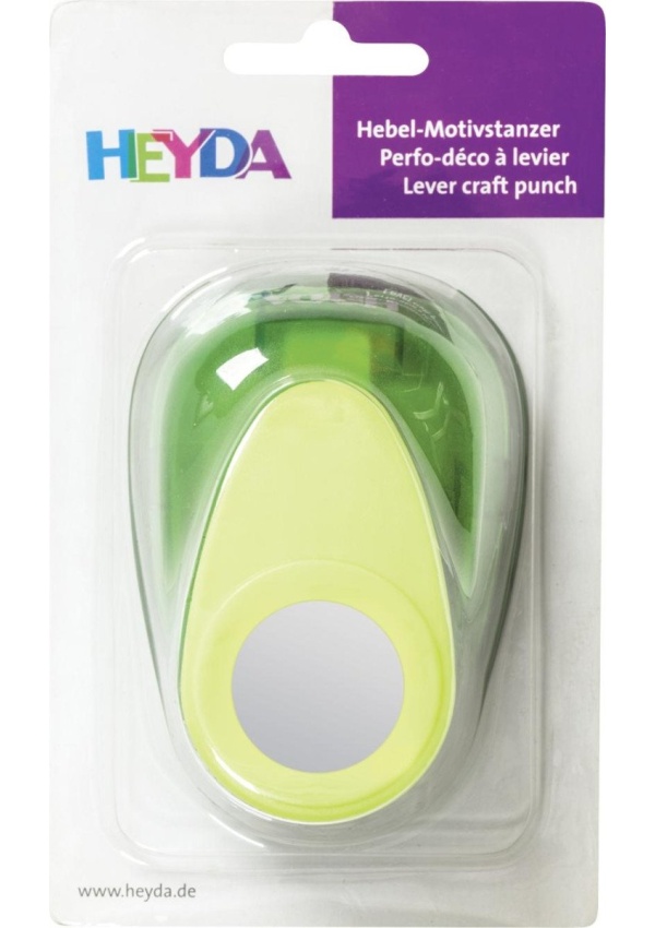 HEYDA ozdobná děrovačka velikost XL - kruh 3,8 cm