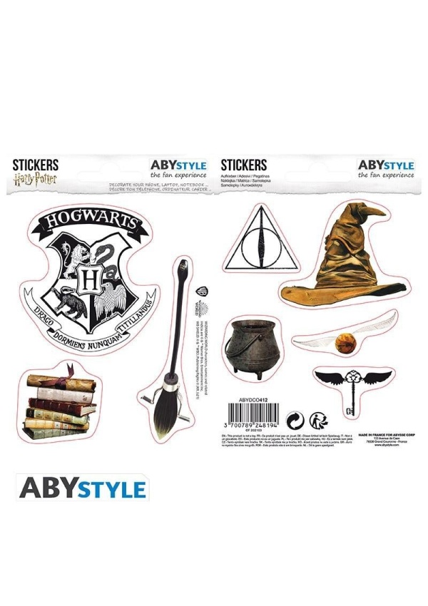Harry Potter Samolepky - Magické předměty