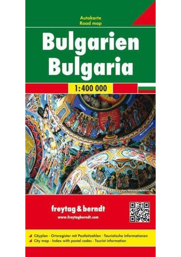 AK 0902 Bulharsko 1:400 000 / automapa + mapa volného času