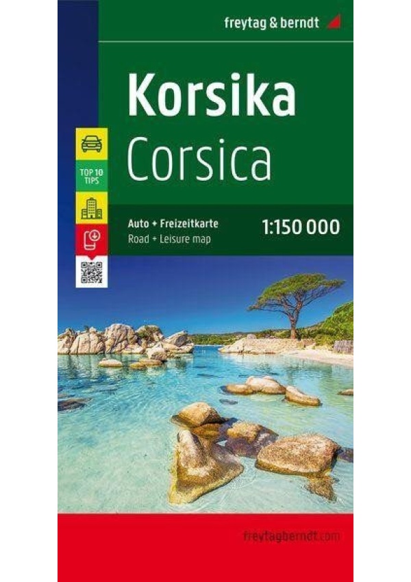 AK 0407 Korsika 1:150 000 / automapa + mapa volného času
