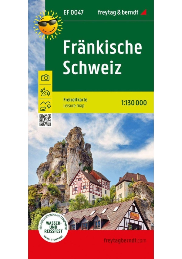 Francké Švýcarsko 1:130 000 / mapa volného času
