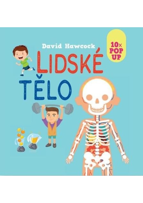 Lidské tělo 10 pop-up obrázků
