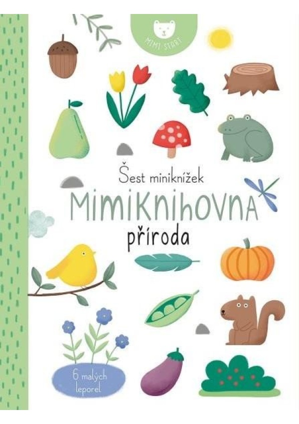 6 miniknížek - Mimiknihovna příroda
