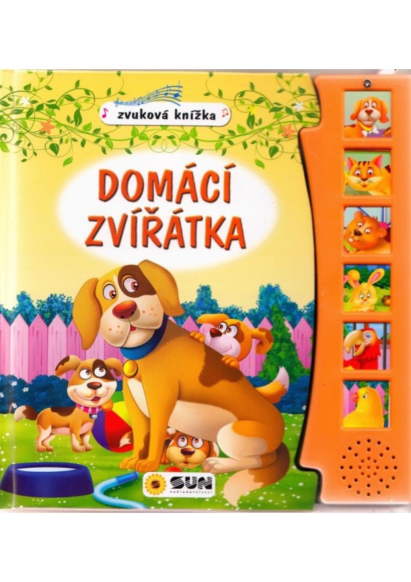 Domácí zvířátka - zvuková kniha