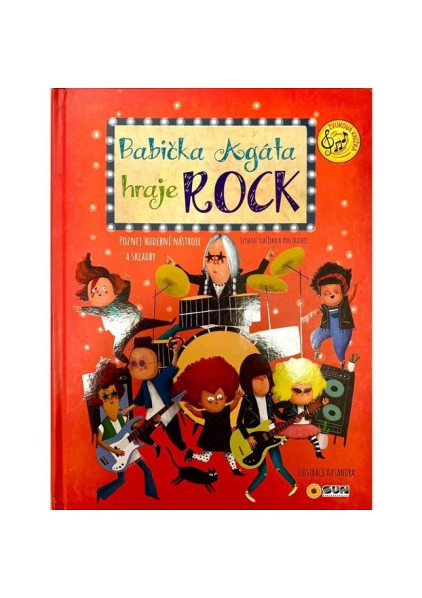 Babička Agáta hraje rock - Zvuková kniha
