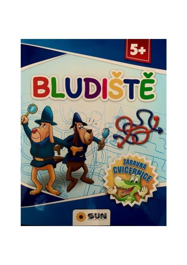 Bludiště - Zábavná cvičebnice 5+