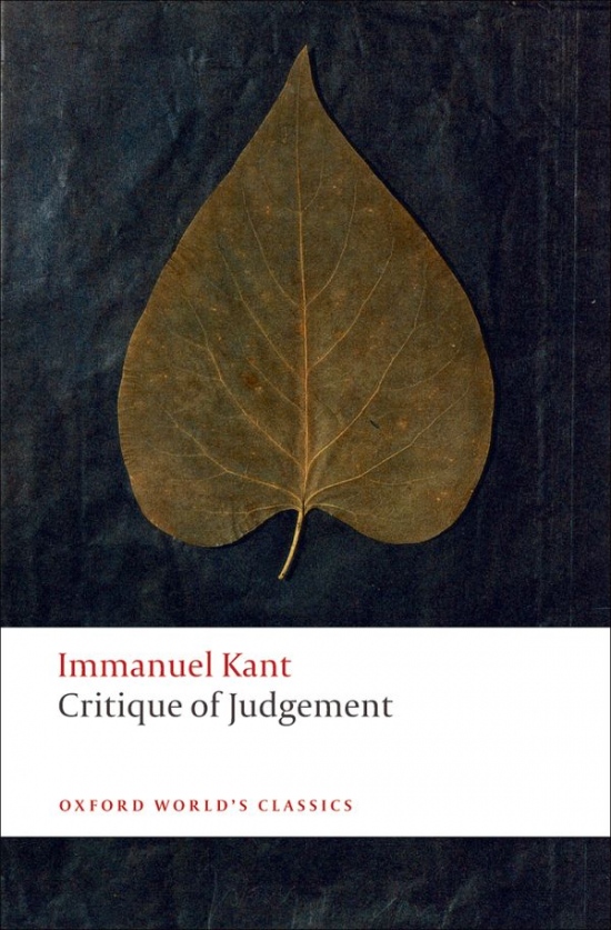 Oxford World´s Classics Critique of Judgement Oxford University Press
