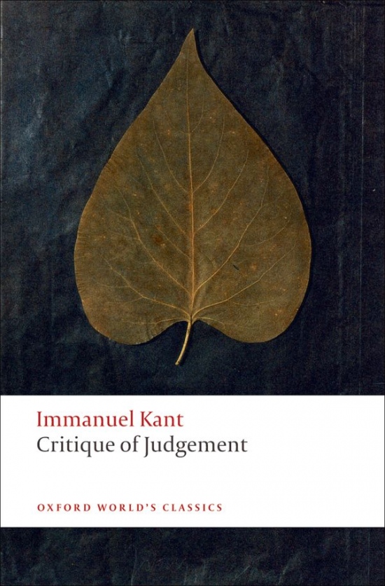 Oxford World´s Classics Critique of Judgement