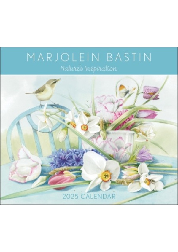 Marjolein Bastin Nature's Inspiration 2025 Deluxe Wall Calendar with Print