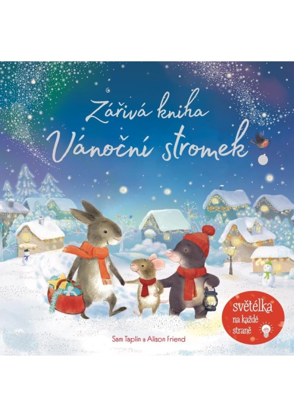 Zářivá kniha Vánoční stromek