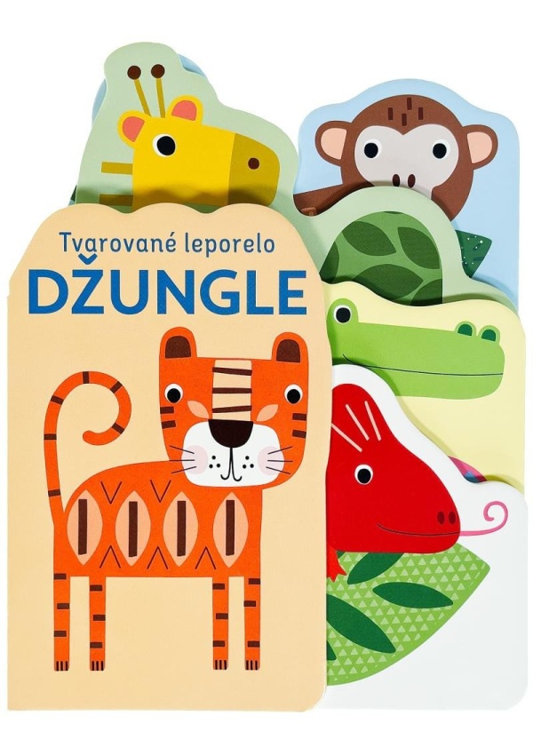 Tvarované leporelo Džungle