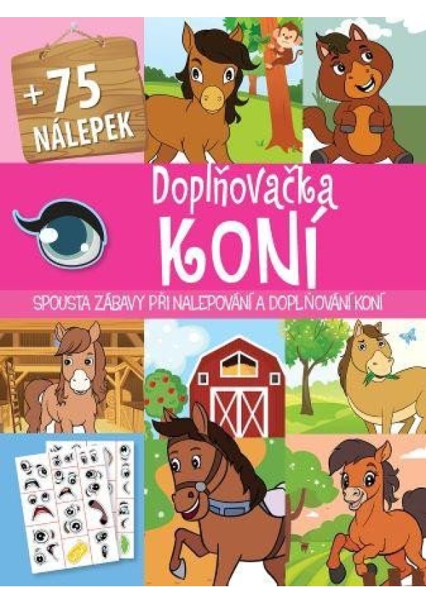 Doplňovačka koni + 75 nálepek