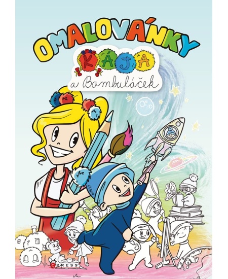Kája a Bambuláček – Omalovánky