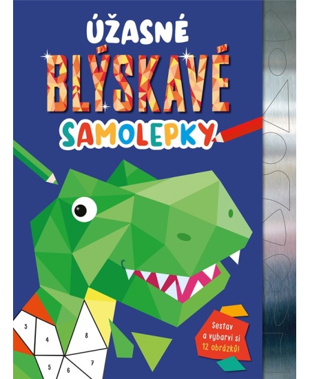 Úžasné blýskavé samolepky