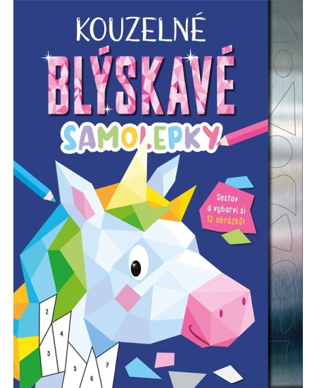 Kouzelné blýskavé samolepky