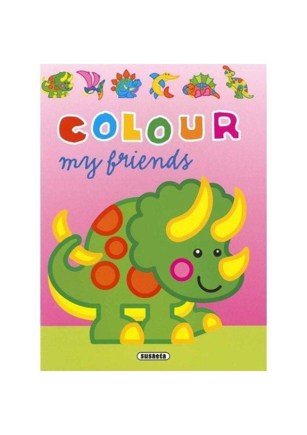 Colour my friends - Dino