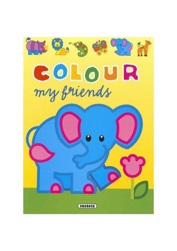 Colour my friends - Elephant
