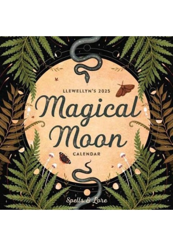 Llewellyn's 2025 Magical Moon Calendar, Spells a Lore