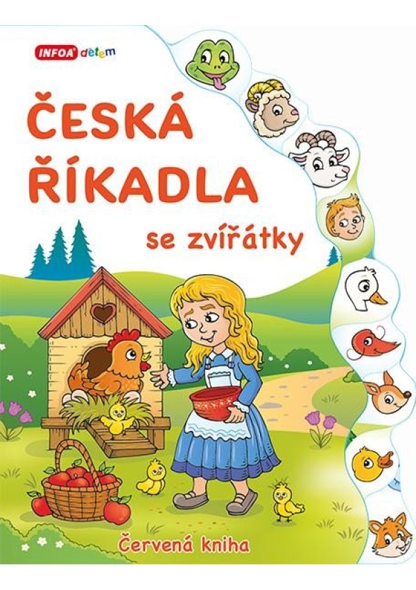 Česká říkadla se zvířátky - Červená kniha