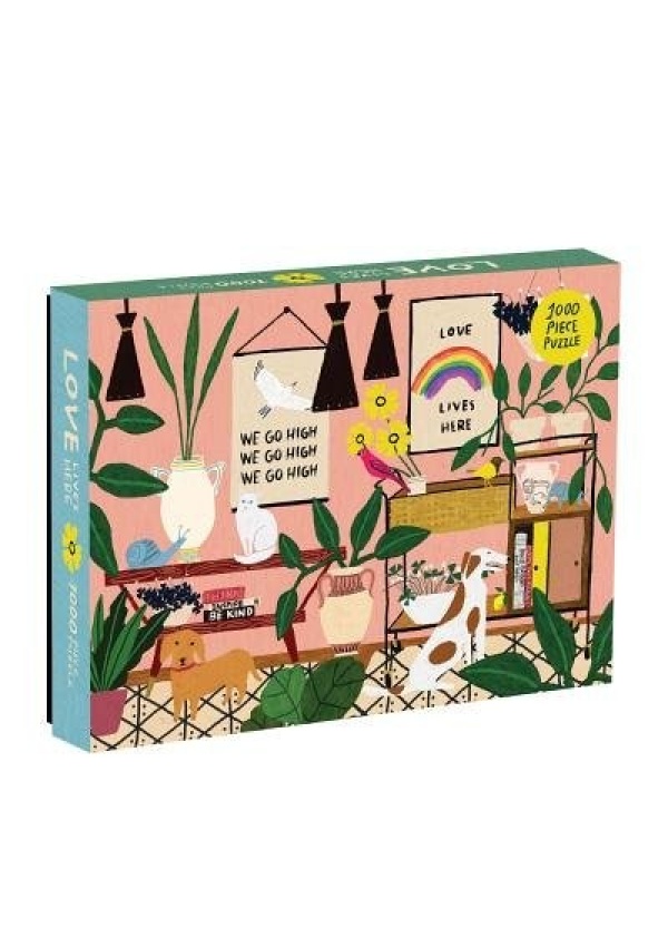 Anne Bentley Love Lives Here 1000 Piece Puzzle