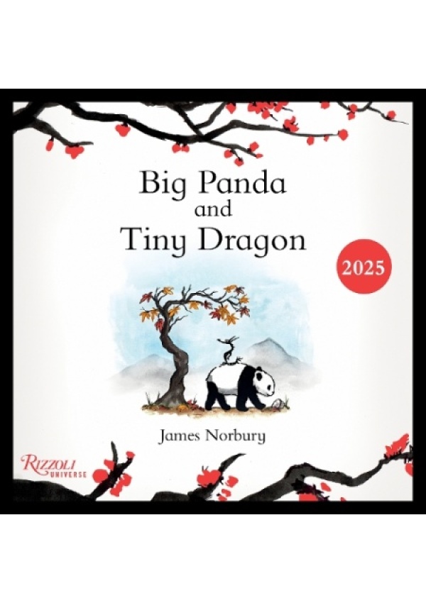 Big Panda and Tiny Dragon 2025 Wall Calendar