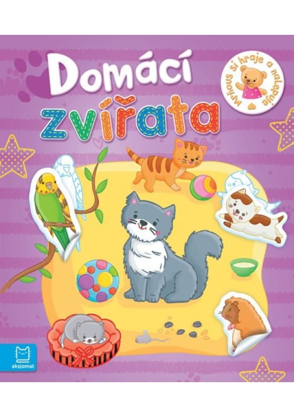 Domácí zvířata - Mrňous si hraje a nalep