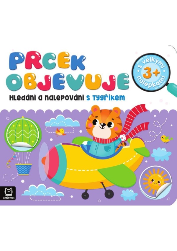 Prcek objevuje - Hledání a nalepování s tygříkem
