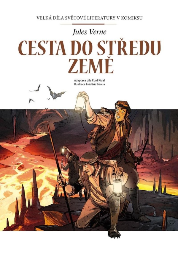 Cesta do středu Země -  Velká díla světové literatury v komiksu