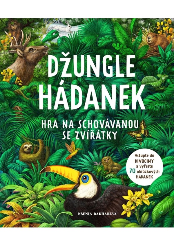 Džungle hádanek - Hra na schovávanou se zvířátky