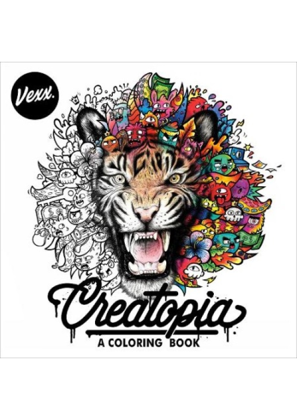 Creatopia, A Coloring Book
