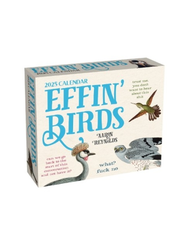 Effin' Birds 2025 Day-to-Day Calendar