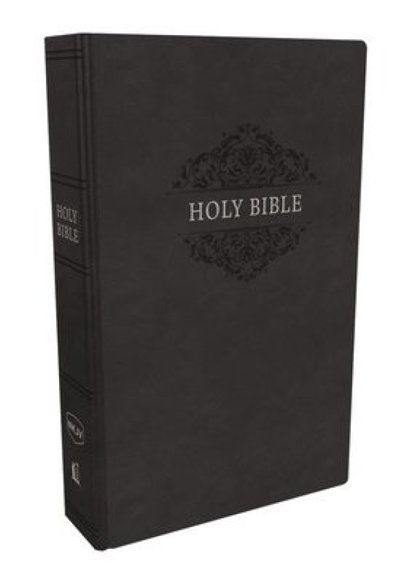 NKJV, Holy Bible, Soft Touch Edition, Leathersoft, Black, Comfort Print, Holy Bible, New King James Version